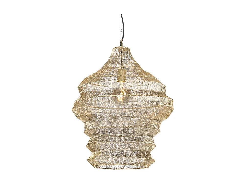 Suspension orientale dorée 45 cm x 60 cm - Vadi
