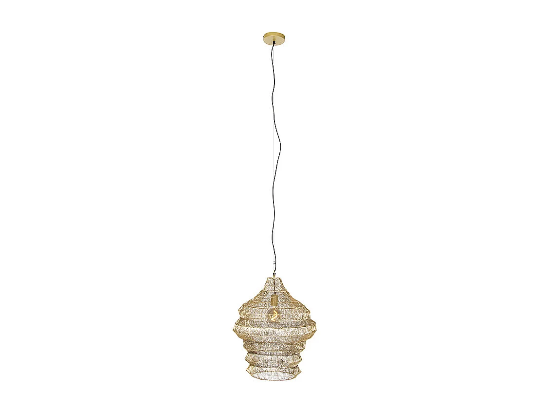 Suspension orientale dorée 45 cm x 60 cm - Vadi
