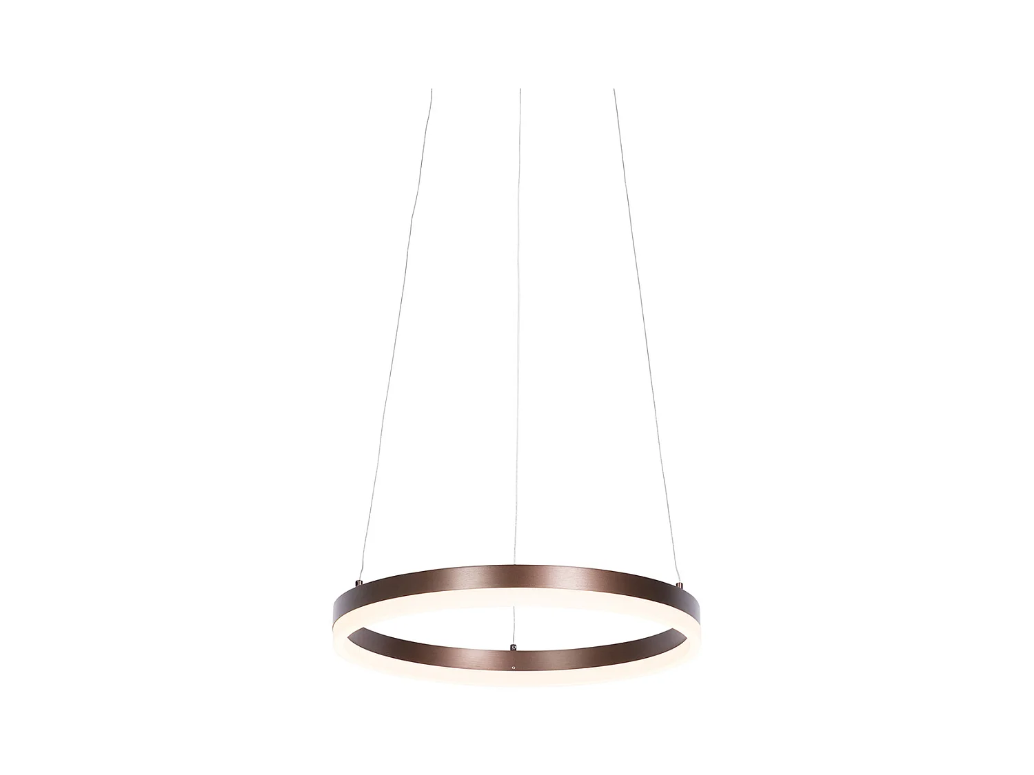 Suspension design bronze 40 cm avec LED dimmable en 3 étapes - Anello