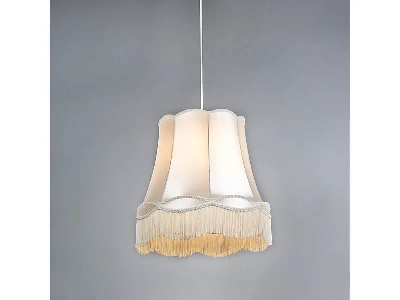 Ensemble de 4 lampes suspendues rétro colorées 45 cm - Granny