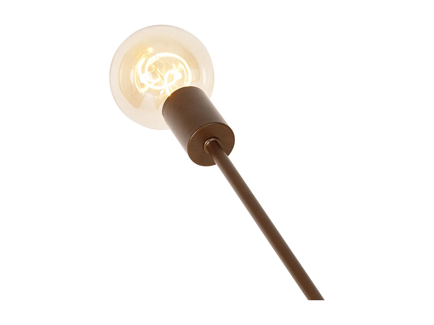 Lampe à suspension industrielle bronze foncé 6 lumières - Sydney