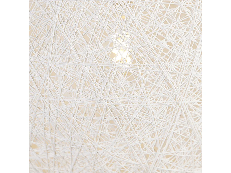 Suspension rustique blanche 60 cm - Corda