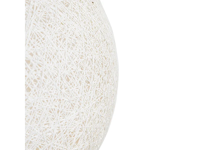 Suspension rustique blanche 60 cm - Corda