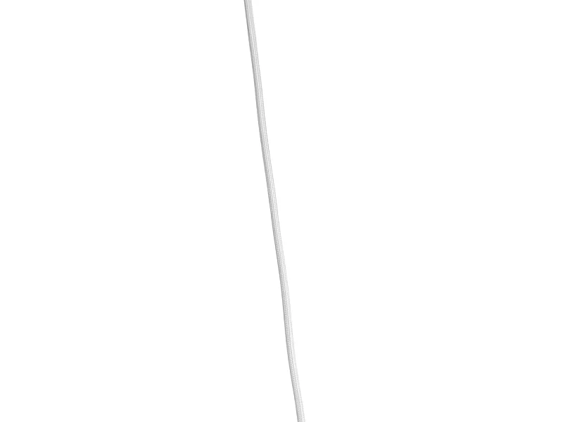 Suspension rustique blanche 60 cm - Corda