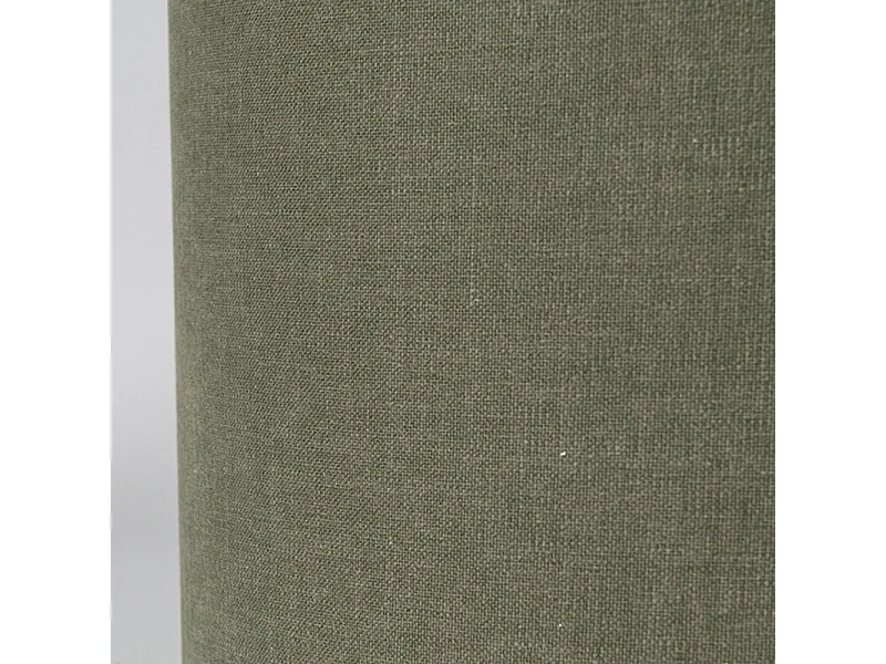 Lampe à suspension acier avec abat-jour 35 cm vert réglable - Blitz I