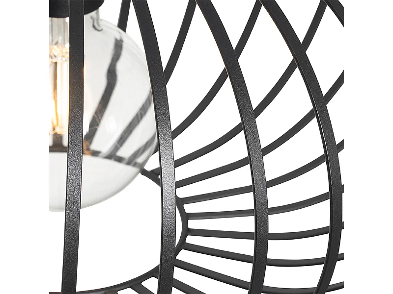 Suspension Design Fil Noir 39cm - Johanna