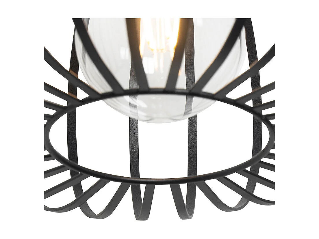 Suspension Design Fil Noir 39cm - Johanna