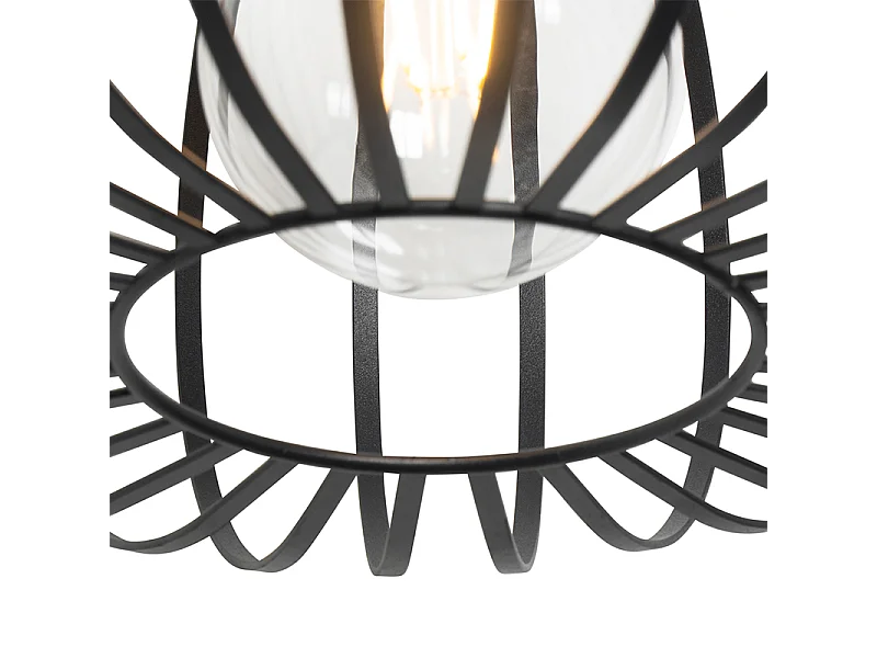 Suspension design noire - Johanna