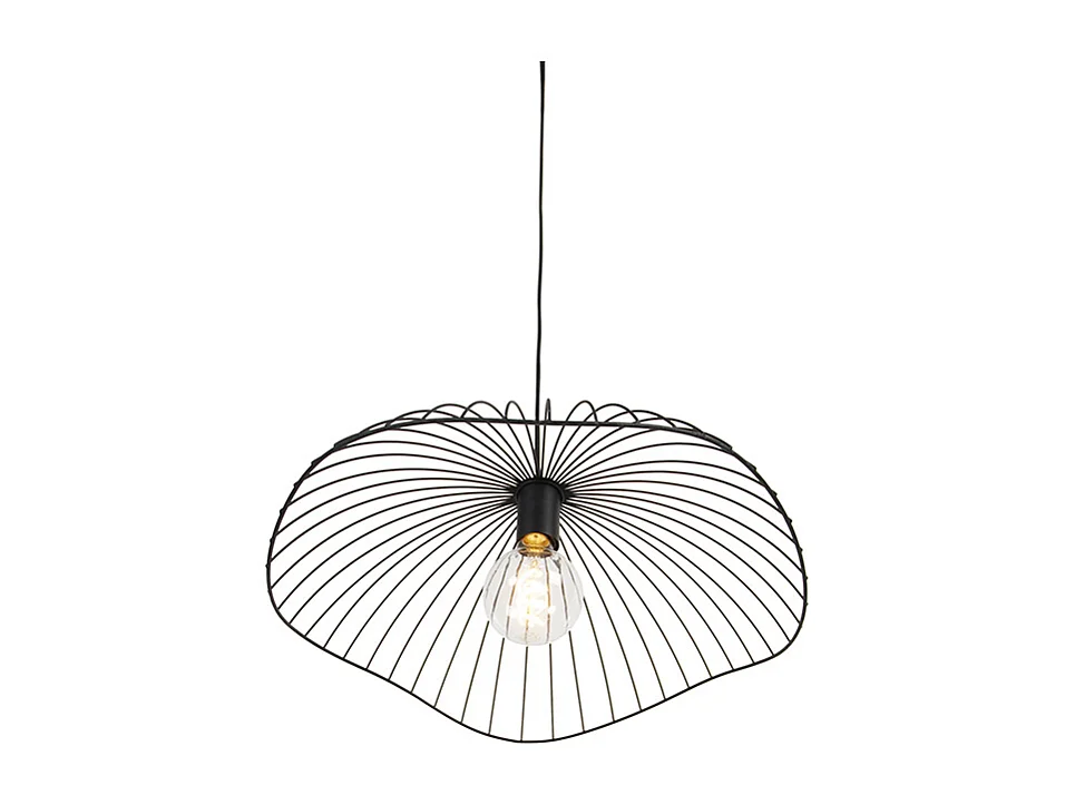 Suspension design filaire noire 50cm - Pua