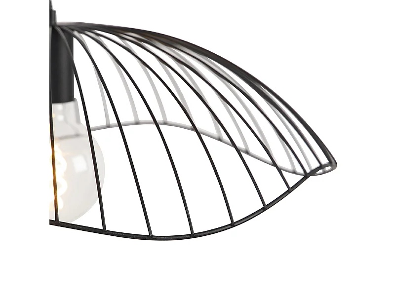 Suspension design noire 50 cm - Pua