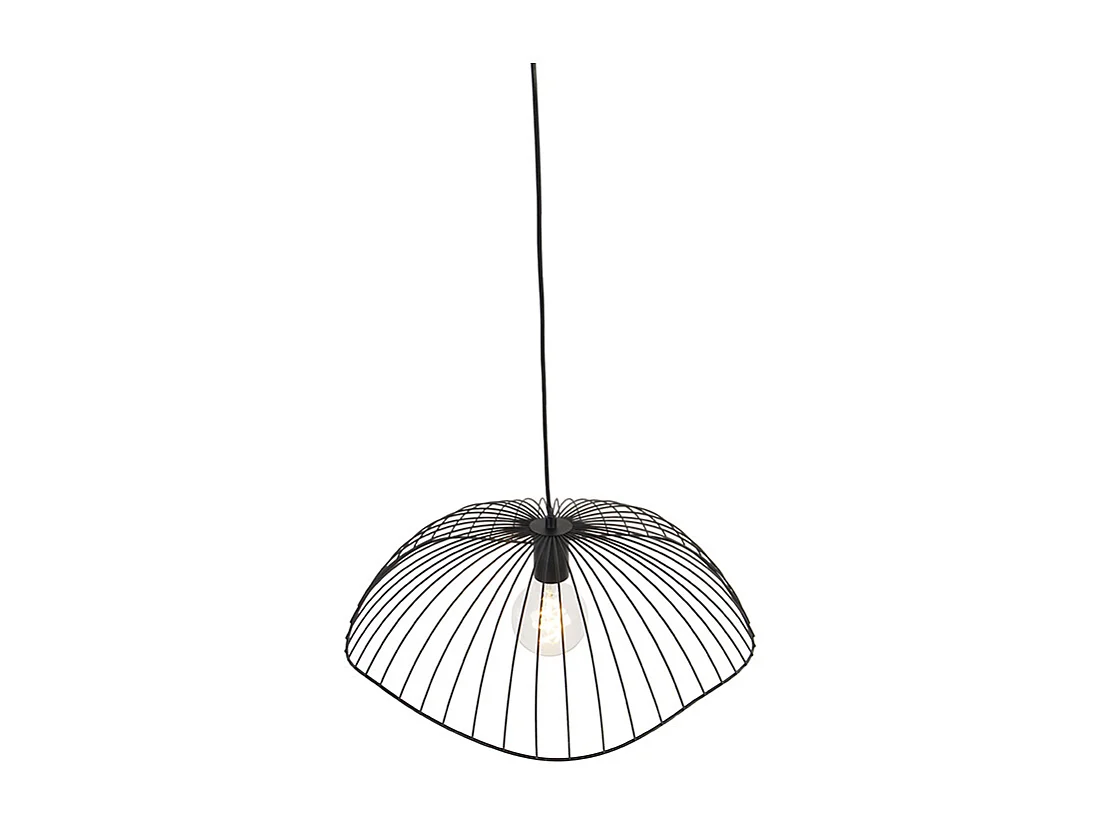 Suspension design noire 50 cm - Pua