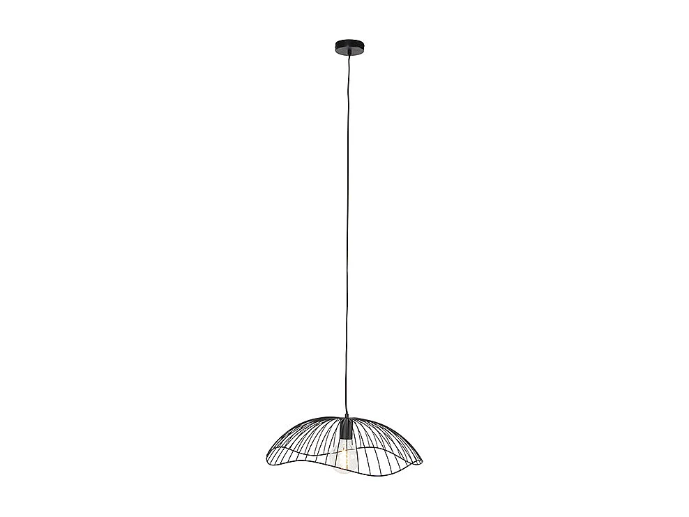 Suspension design noire 50 cm - Pua