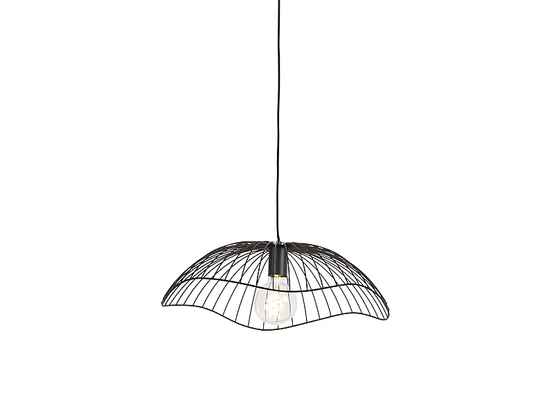 Suspension design noire 50 cm - Pua