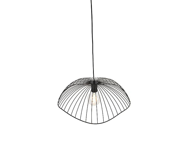 Suspension design noire 50 cm - Pua