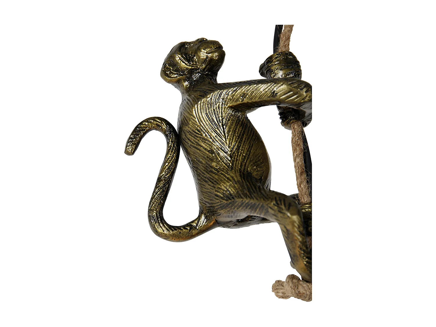 Suspension vintage dorée - Animal Monkey