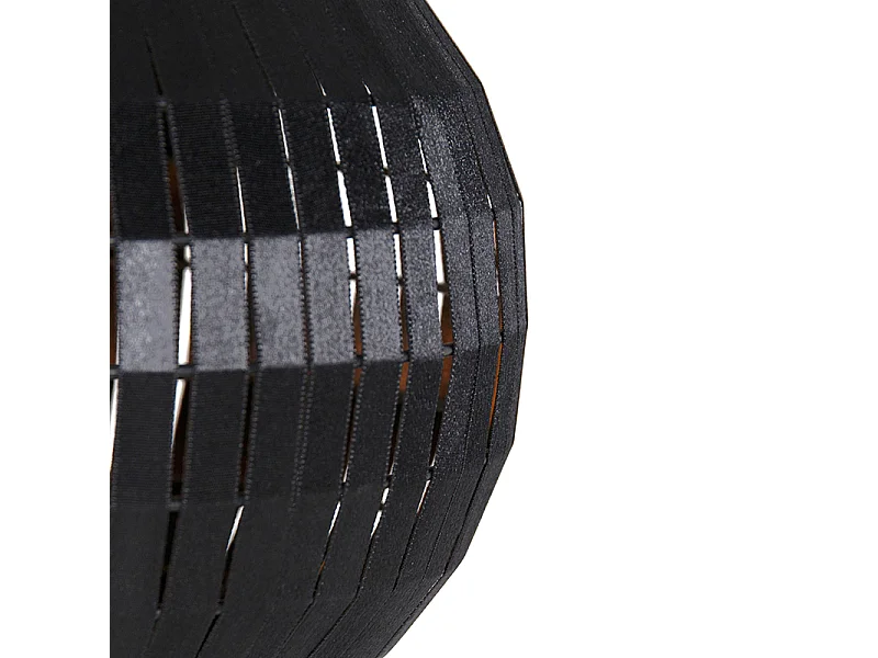 Suspension moderne noire 30 cm - Zoë