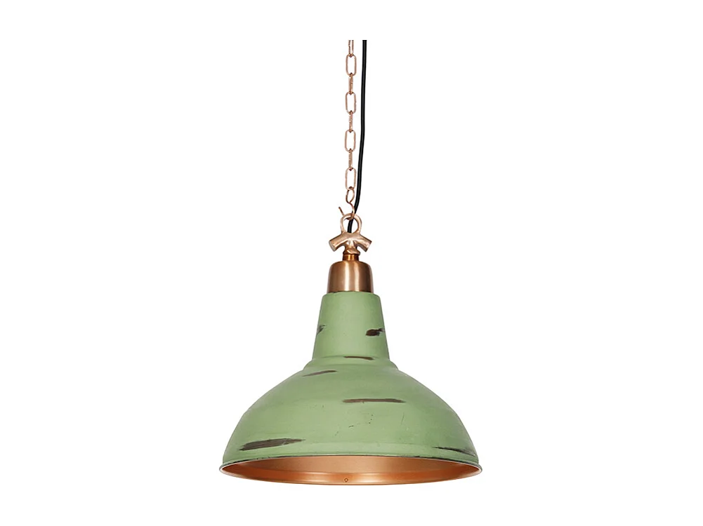Suspension industrielle cuivre vieilli - Goliath