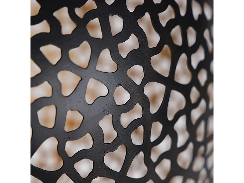 Suspension orientale noire avec or 45 cm - Radiante