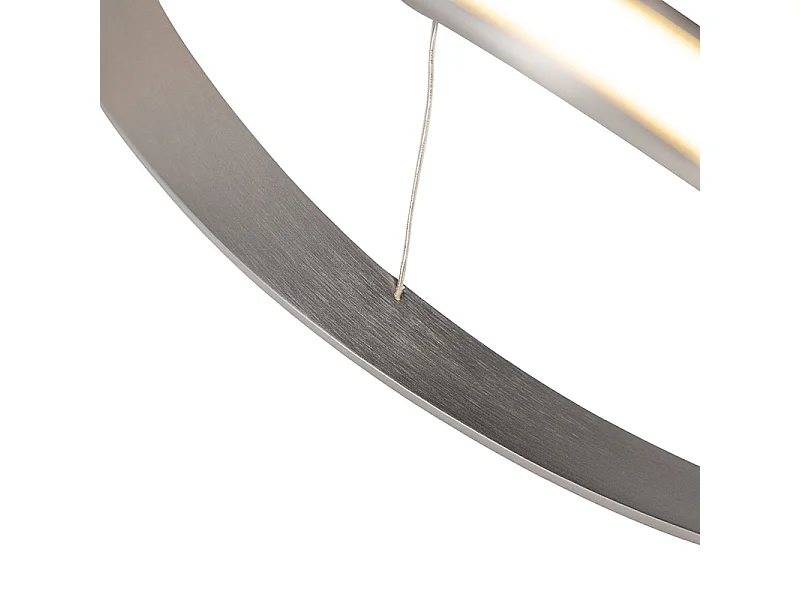 Suspension design en acier avec variateur d'intensité, LED incluse - Viola Due