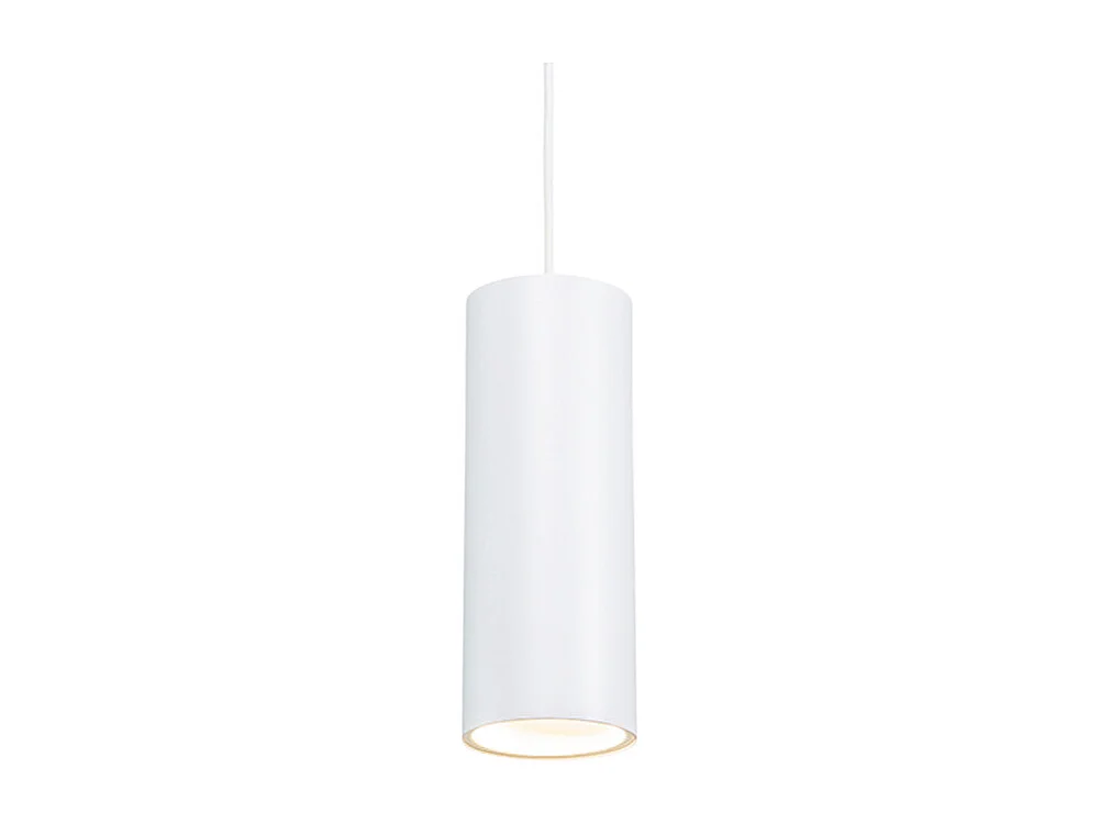 Suspension design blanche ronde GU10 50mm - Tubo