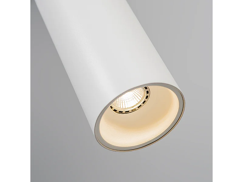 Suspension design blanche ronde GU10 50mm - Tubo