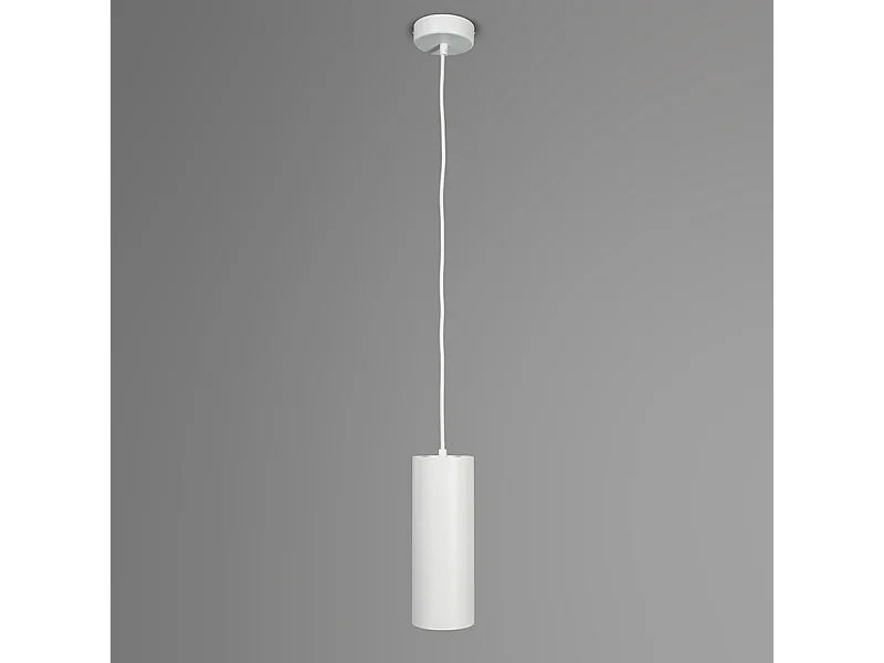 Suspension design blanche ronde GU10 50mm - Tubo