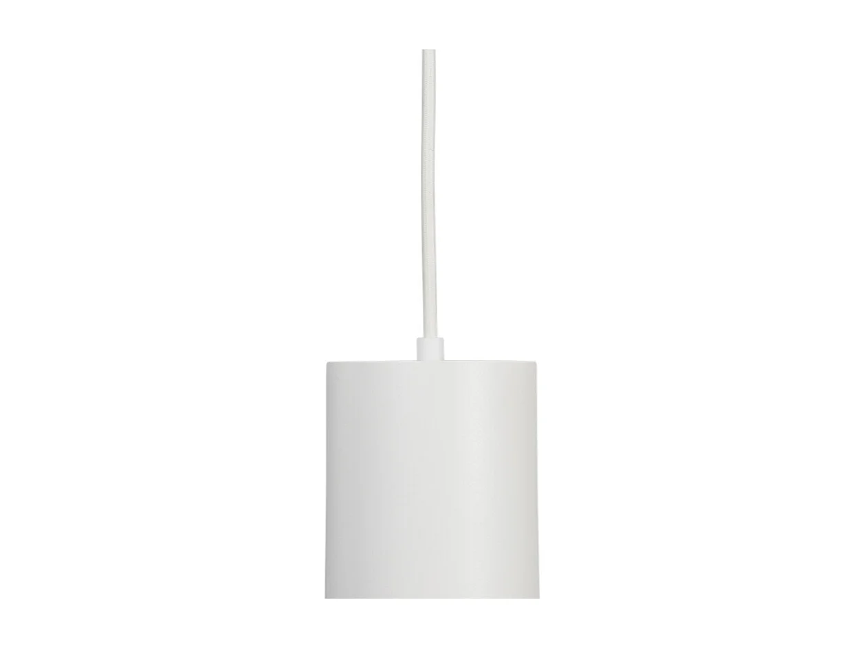 Suspension design blanche ronde GU10 50mm - Tubo