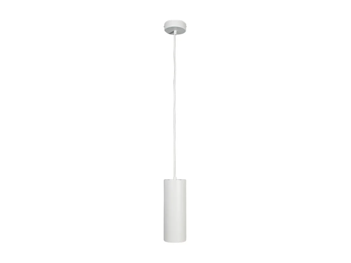 Suspension design blanche ronde GU10 50mm - Tubo