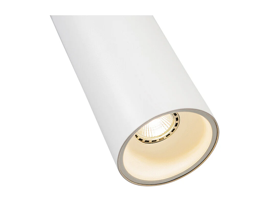 Suspension design blanche ronde GU10 50mm - Tubo