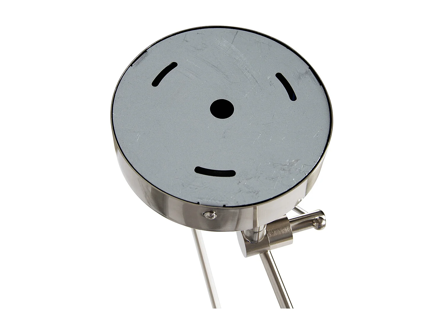 Lampe à suspension acier avec abat-jour 35 cm blanc réglable - Blitz II