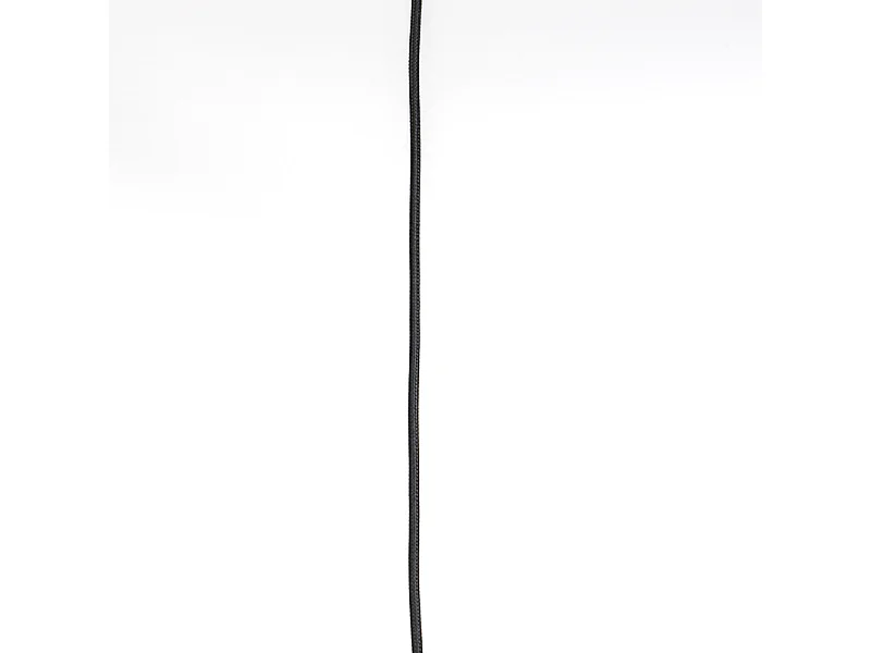 Suspension noire avec intérieur en laiton 40 cm - Hoodi