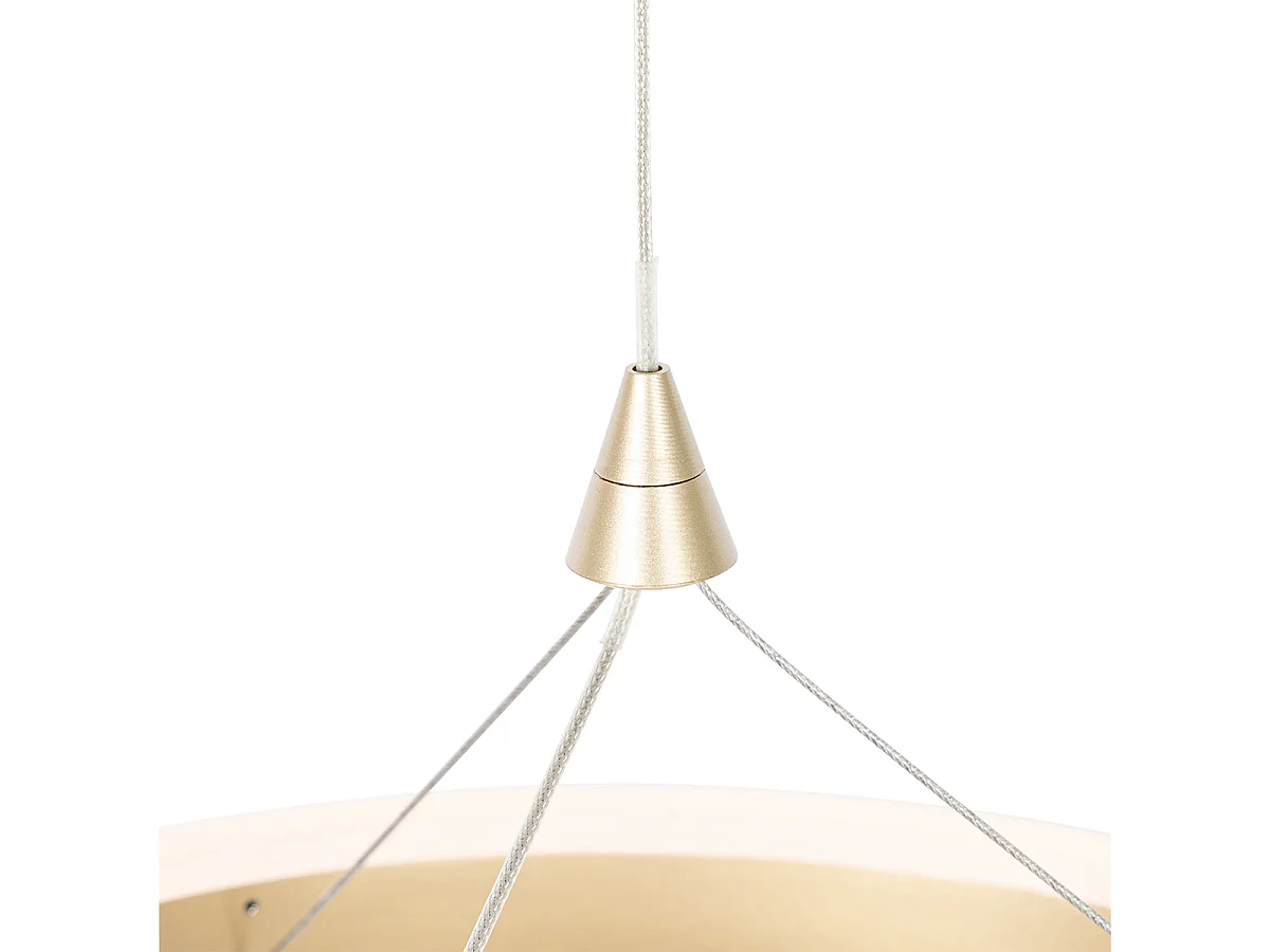 Suspension laiton 30 cm avec LED dimmable en 3 étapes - Lyani