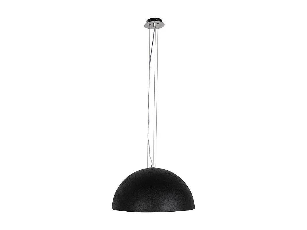 Suspension industrielle noire avec or 50 cm - Magna