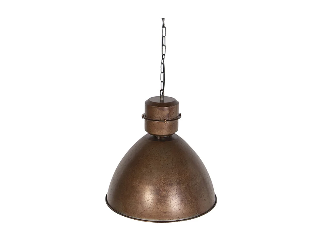 Suspension industrielle bronze - Flynn