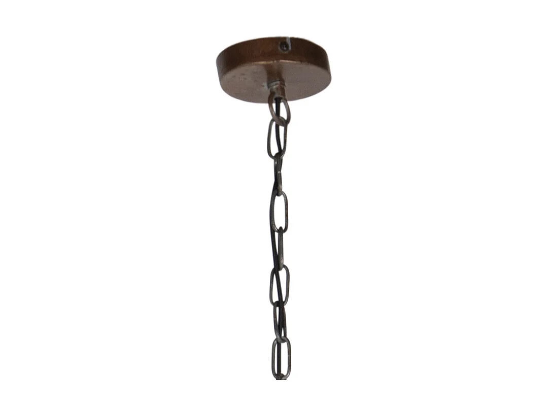 Suspension industrielle bronze - Flynn
