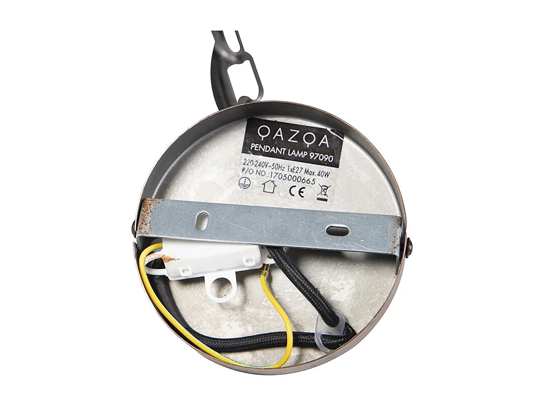 Suspension industrielle bronze - Flynn