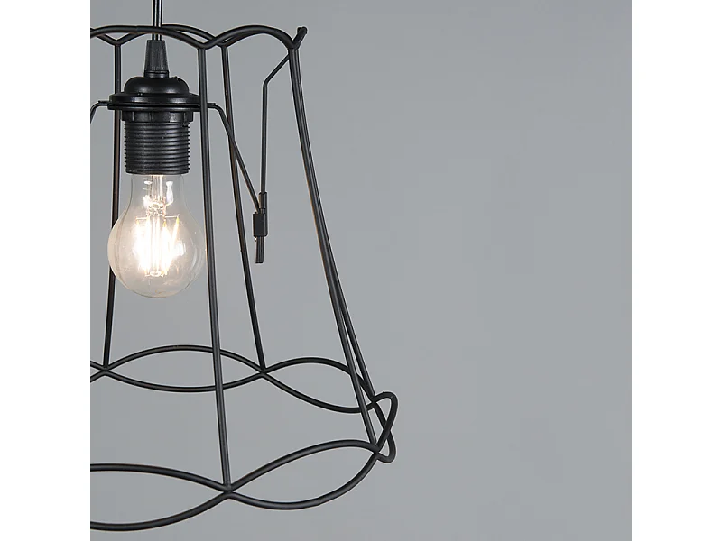 Suspension rétro noire 30 cm - Granny Frame