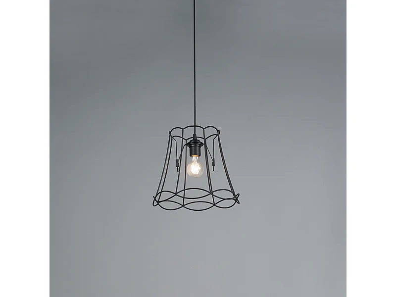 Suspension rétro noire 30 cm - Granny Frame