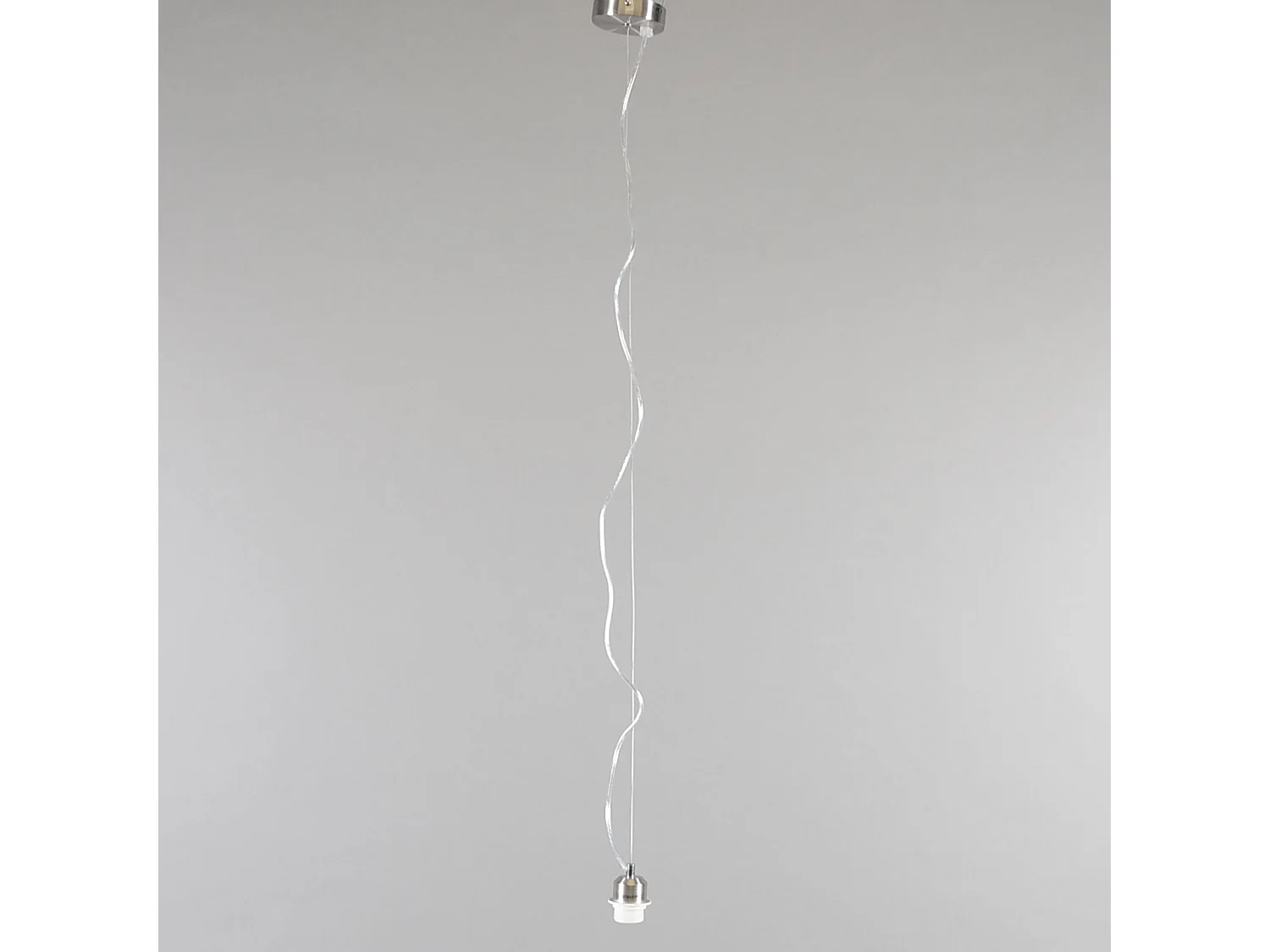 Suspension moderne en acier avec abat-jour 45 cm taupe - Cappo 1