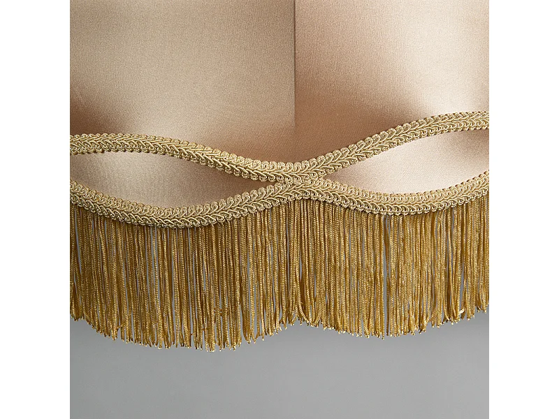 Lampe suspendue rétro or 45 cm - Granny