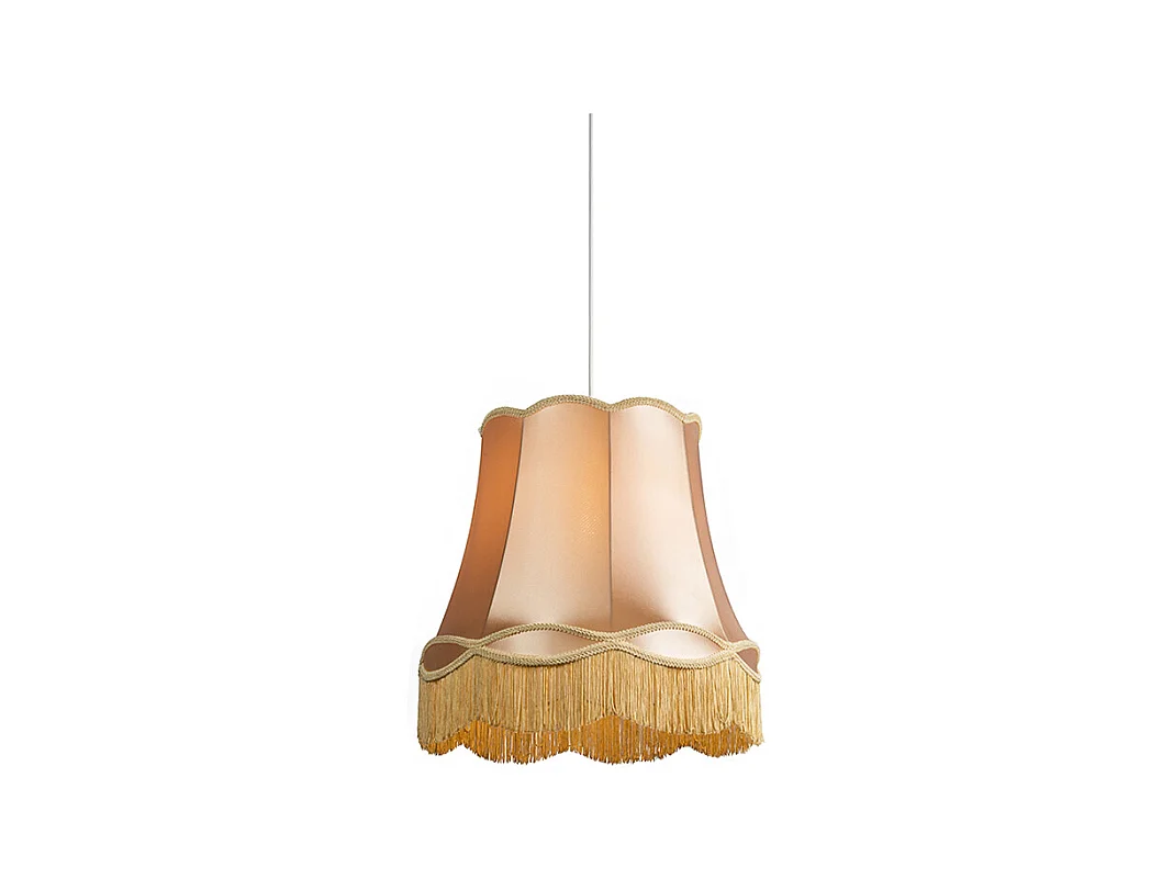 Lampe suspendue rétro or 45 cm - Granny