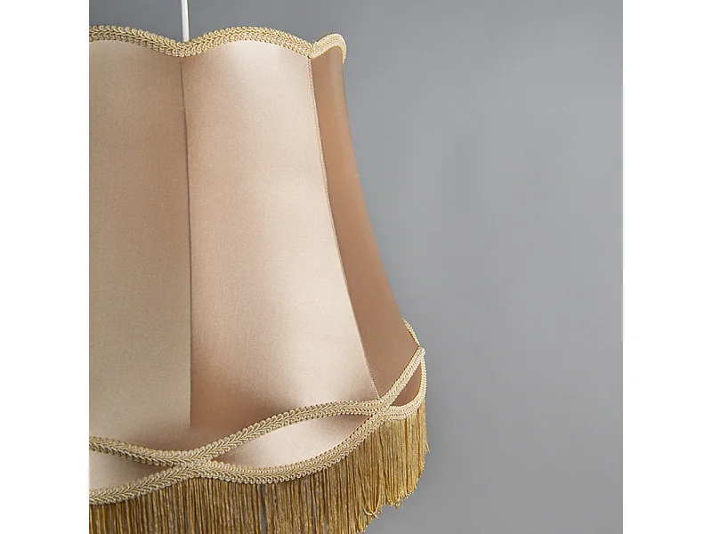 Suspension rétro dorée 45 cm - Granny