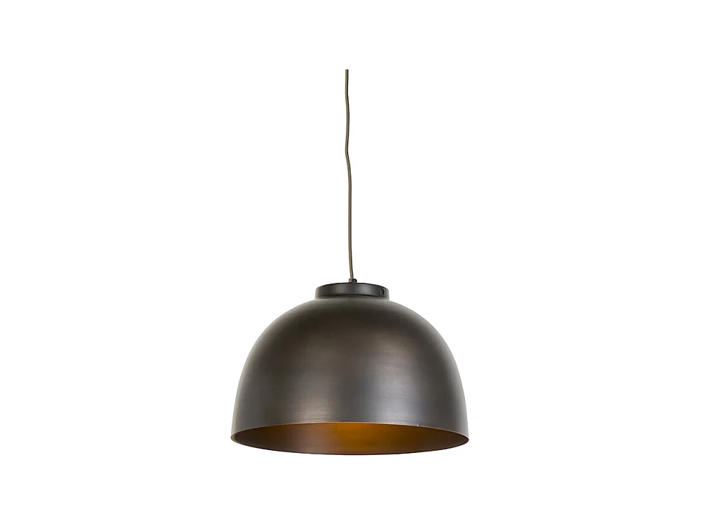 Suspension industrielle marron 40 cm - Hoodi