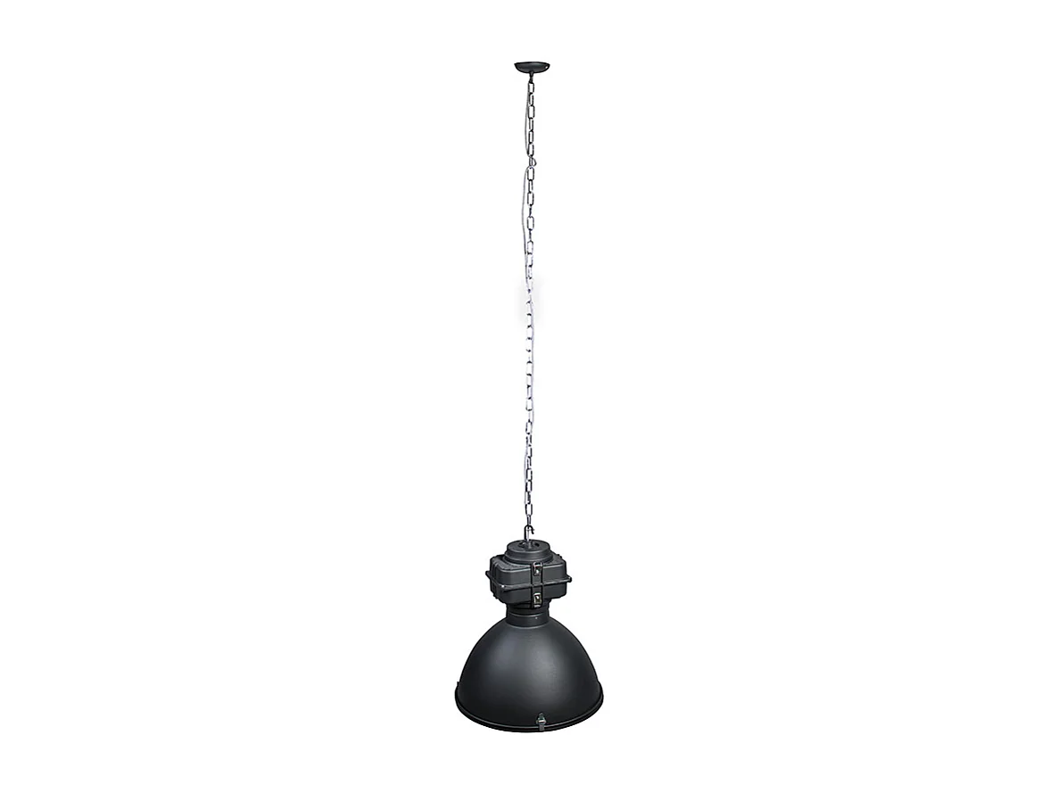 Suspension industrielle intelligente noire 53 cm avec A60 Wifi - Sicko
