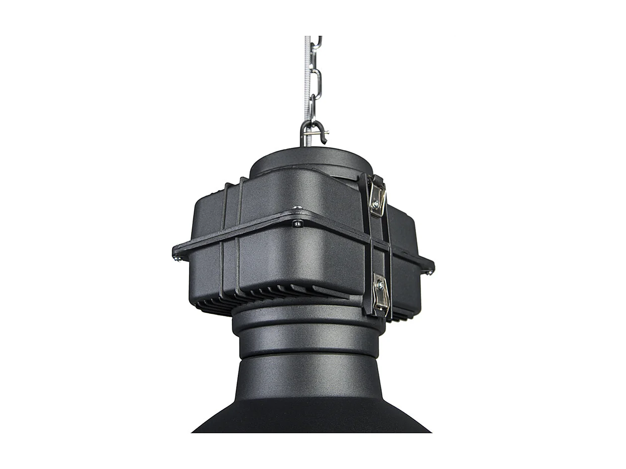 Suspension industrielle intelligente noire 53 cm avec A60 Wifi - Sicko