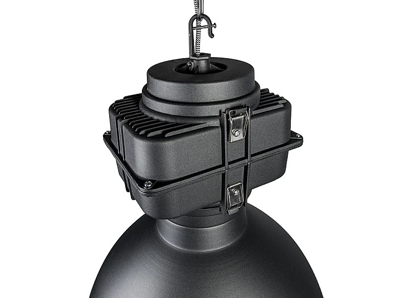 Suspension industrielle intelligente noire 53 cm avec A60 Wifi - Sicko
