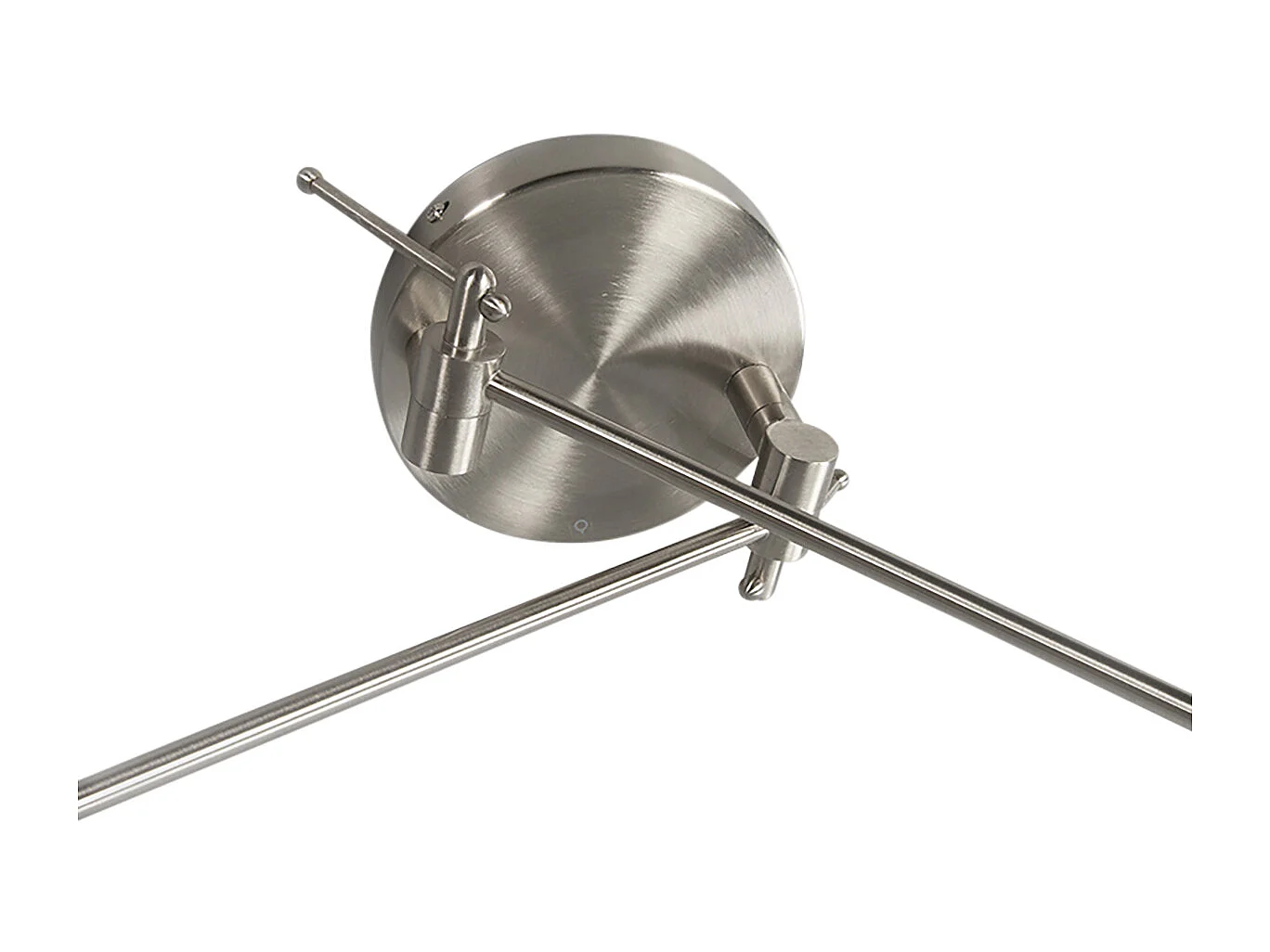 Lampe à suspension acier avec abat-jour 35 cm gris clair réglable - Blitz II