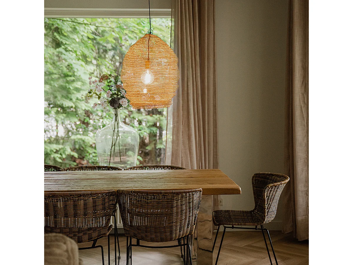 Suspension orientale dorée - Nidum