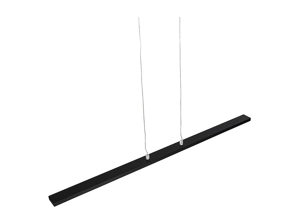 Suspension moderne noire 90 cm avec LED - Banda