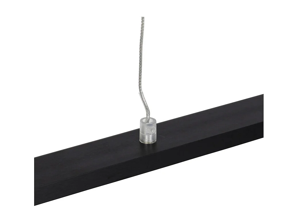 Suspension moderne noire 90 cm avec LED - Banda